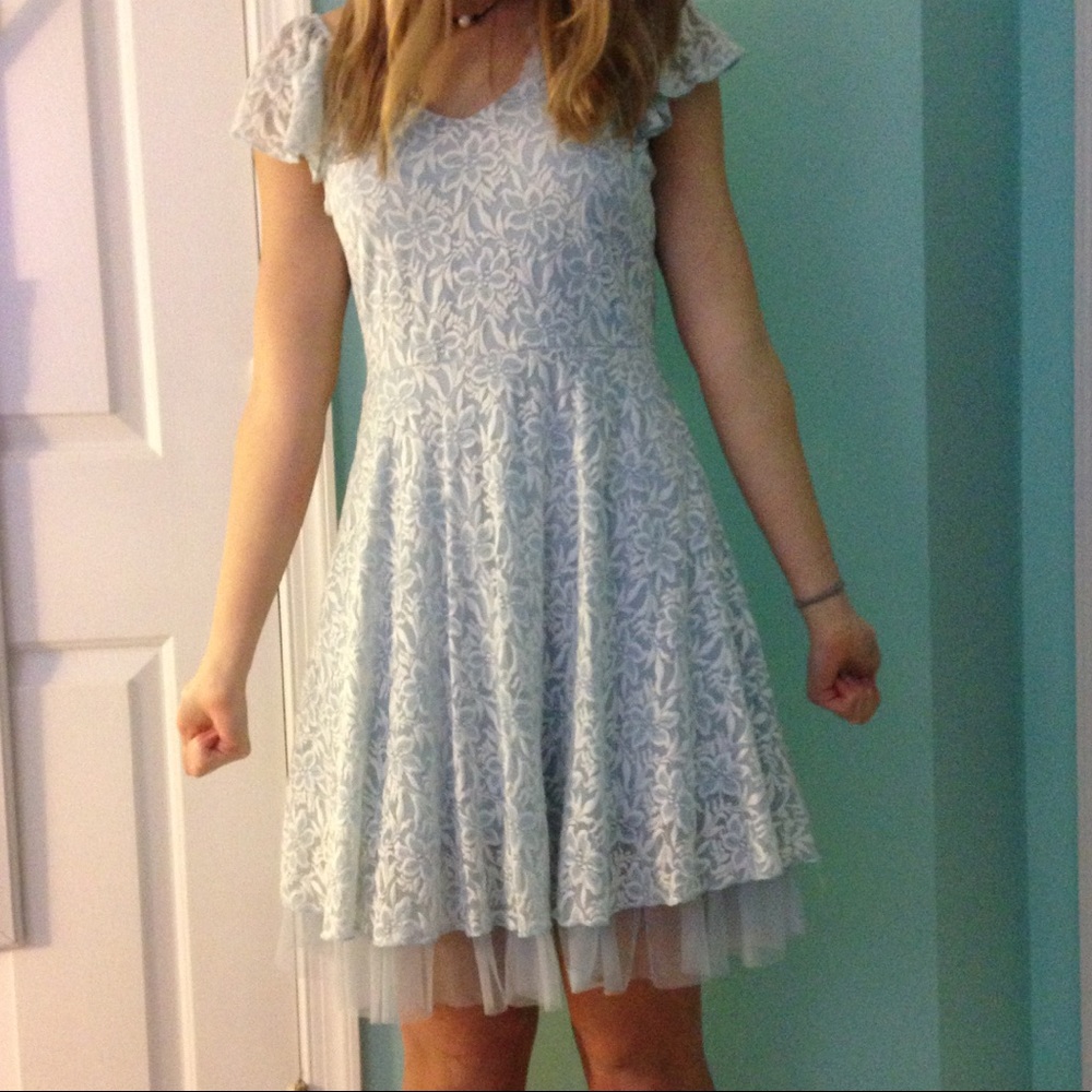 Light blue dress